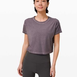 LULULEMON CATES TEE FADE SZ 4